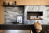 Ecosmart Fire Flex 42SS Single Sided Fireplace Insert - Black Finish / Black Burner - ESF.FX.42SS.B