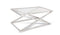 Coffee Table In Stainless Steel Frame