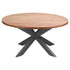 Live Edge Collection Large Round Dining Table