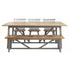 Nordic Grey Collection Dining Table