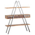 Reclaimed Industrial Bookcase With Drawers