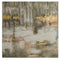 Astra Large Blush And Gold Hand Painted Canvas