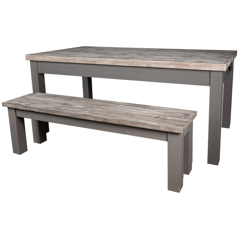 The Oxley Collection Dining Table With Two Drawers