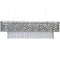 Libra Venus Nickel Rectangular Chandelier G9 40W