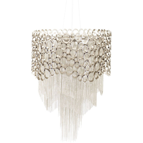 Libra Venus Nickel Chandelier E27 40W 5