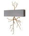 Wall Lamp Brass Finish And Metal Shade
