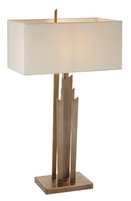 Antique Brass Finish Table Lamp