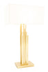 Pale Gold Finish Table Lamp