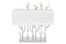 Nickel Finish Table Lamp