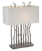 Table Lamp with Antique Brass Finish