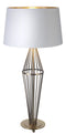 Antique Brass Finish Table Lamp (Base Only)