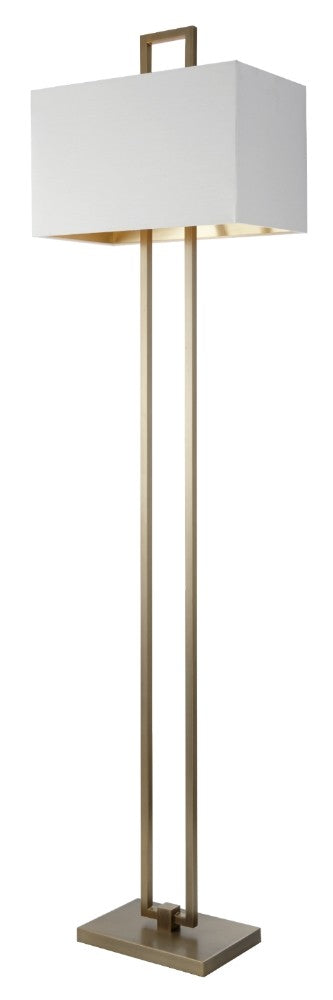 Antique Brass Finish Floor Lamp