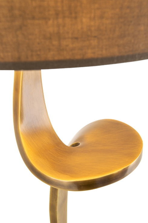 Antique Brass Finish Table Lamp