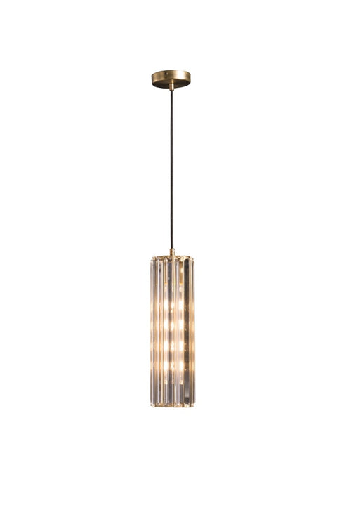 Single Pendant Antique Brass