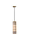 Single Pendant Antique Brass