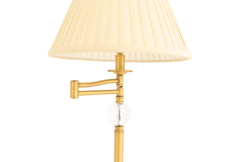 Antique Brass Finish Floor Lamp