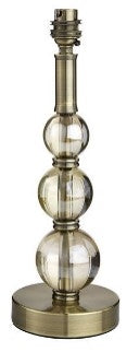Antique Brass Finish Table Lamp (Base Only)