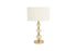Antique Brass Finish Table Lamp (Base Only)