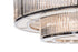 Two Tier Chandelier In Nickel 150cm Diameter Crystal