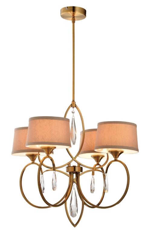 4 Arm Chandelier