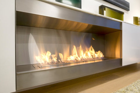 Ecosmart Fire XL1200 Ethanol Burner - Black Finish - ESF.B.XL12.WTT.BL