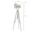 Libra Charlie Copper And Satin Grey Tripod Floor Lamp E27 40W
