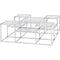 Libra Gatsby Square Stainless Steel Coffee Table