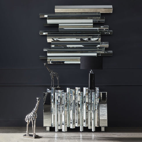 Libra Crystalline Mirrored Cabinet