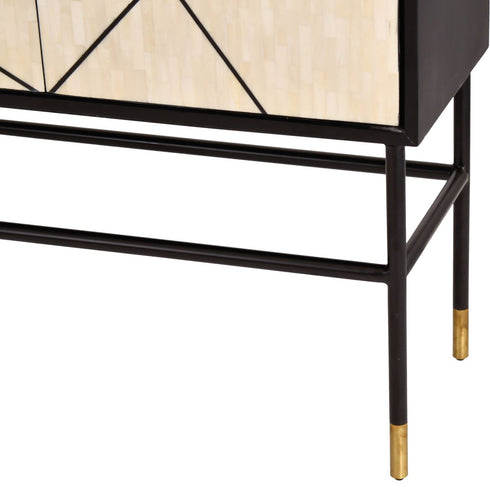 Libra Rialto Bone Bar Cabinet