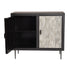 Libra Piaggio Bone Inlay Pin Striped Cabinet