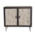 Libra Piaggio Bone Inlay Pin Striped Cabinet
