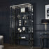 Libra PROMO Belgravia Steel and Glass Display Unit 120x60x230cm