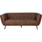 Libra Bellagio Sofa Light Brown Leather