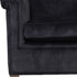 Libra Lytham Club Chair Coal Velvet