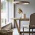 Libra Ovate six seater wooden dining Table