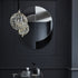 Libra Georgia Aged Silver Pendant Chandelier – E14 40W