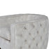 Libra Helix Chester Club Chair Ivory Velvet
