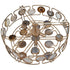 Libra Agate Round Pendant – E14 40W