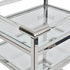 Libra Tamara Nickel Drinks Trolley