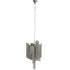 Libra Niagara Silver Chain 6 Bulb Pendant Lamp Small