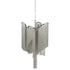 Libra Niagara Silver Chain 6 Bulb Pendant Lamp Small