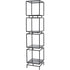 Libra Abington Black Frame and Tinted Glass Display Unit