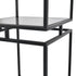 Libra Abington Black Frame and Tinted Glass Display Unit