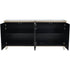 Libra Lexington Four Door Antique Mirrored Sideboard