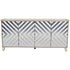 Libra Lexington Four Door Antique Mirrored Sideboard