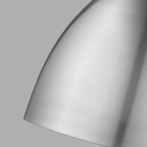 Pendant Luminaire In Satin Nickel And Matt Black LL00004