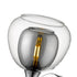 Wall Light Luminaire In Smoked Grey LL00006