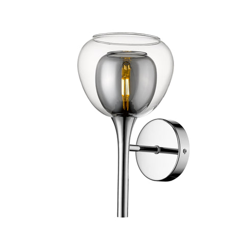 Wall Light Luminaire In Smoked Grey LL00006