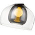 Pendant Luminaire In Smoked Grey LL00008