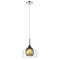 Pendant Luminaire In Smoked Grey LL00008